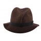 Chapeau Feutre Marron Dean Bailey ANCIENNES COLLECTIONS divers