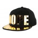 Snapback DOPE Noir et Or Fashion JBB Couture ANCIENNES COLLECTIONS divers