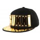 Snapback GUXXI Noir et Or Fashion JBB Couture ANCIENNES COLLECTIONS divers