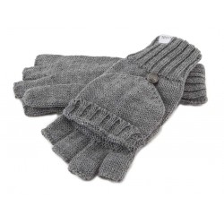 Gants Mitaine et Moufle Coal en laine Grise ANCIENNES COLLECTIONS divers