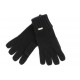 Gants The Woods Coal en laine Noire ANCIENNES COLLECTIONS divers