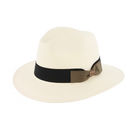 Chapeau paille Toyo Duke Beige Herman Headwear ANCIENNES COLLECTIONS divers