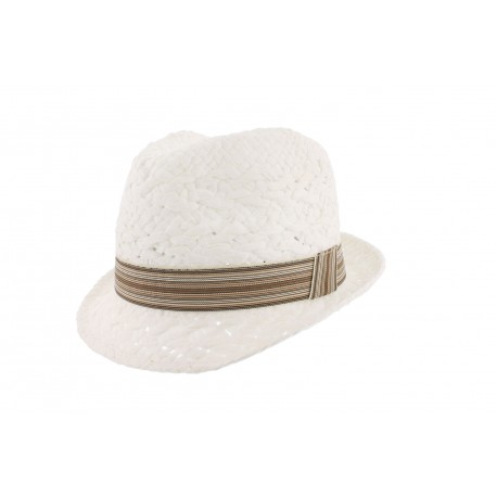 Chapeau paille James Blanc Herman headwear ANCIENNES COLLECTIONS divers