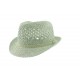 Chapeau paille James Vert Herman Headwear ANCIENNES COLLECTIONS divers