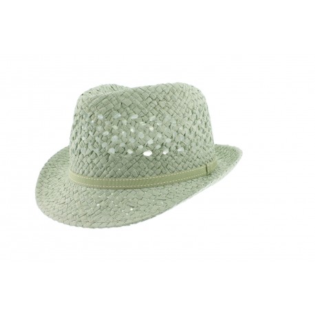 Chapeau paille James Vert Herman Headwear ANCIENNES COLLECTIONS divers