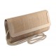 Pochette Mariage Marron Camel Ilka en sisal ANCIENNES COLLECTIONS divers