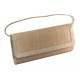 Pochette Mariage Marron Camel Ilka en sisal ANCIENNES COLLECTIONS divers