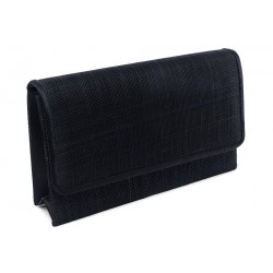 Pochette Mariage Bleu marine en sisal Sally ANCIENNES COLLECTIONS divers