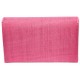 Pochette Mariage Rose Fuchsia en sisal Sally ANCIENNES COLLECTIONS divers