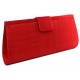 Pochette Mariage Rouge en sisal Sabine ANCIENNES COLLECTIONS divers