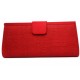 Pochette Mariage Rouge en sisal Sabine ANCIENNES COLLECTIONS divers