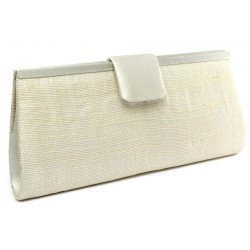 Pochette Mariage Ivoire en sisal Sabine ANCIENNES COLLECTIONS divers