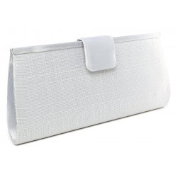 Pochette Mariage Blanche en sisal Sabine ANCIENNES COLLECTIONS divers