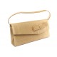 Pochette Mariage Marron Camel en sisal Lucie ANCIENNES COLLECTIONS divers