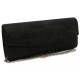 Pochette Mariage Noire Brillante Luxya ANCIENNES COLLECTIONS divers