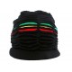 Casquette Bonnet Rasta Vert Jaune Rouge Bob ANCIENNES COLLECTIONS divers