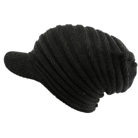 Casquette Bonnet Rasta gris kift par Léon Montane ANCIENNES COLLECTIONS divers