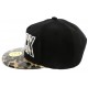 Snapback Léopard black par JBB Couture ANCIENNES COLLECTIONS divers