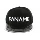 Snapback Noire et Argent Paname ANCIENNES COLLECTIONS divers