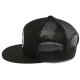 Casquette Noire Brixton Snapback filet Wheeler Mesh ANCIENNES COLLECTIONS divers