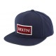 Snapback Blue Indigo Rift par Brixton ANCIENNES COLLECTIONS divers