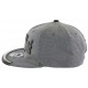 Snapback Bleu Gris New york Vintage ANCIENNES COLLECTIONS divers