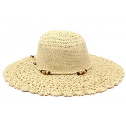 Chapeau de paille naturelle femme Lalya ANCIENNES COLLECTIONS divers