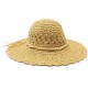 Chapeau de Paille Femme Naturel Mily ANCIENNES COLLECTIONS divers