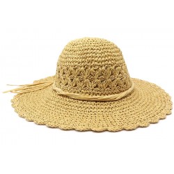 Chapeau de Paille Femme Naturel Mily ANCIENNES COLLECTIONS divers