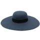 Chapeau de paille Bleu Marine Femme Clotilde ANCIENNES COLLECTIONS divers