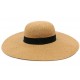 Chapeau de Paille Femme Marron Clair Clotilde ANCIENNES COLLECTIONS divers