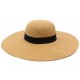 Chapeau de Paille Femme Marron Clair Clotilde ANCIENNES COLLECTIONS divers