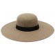 Chapeau de Paille Femme Taupe Clotilde ANCIENNES COLLECTIONS divers