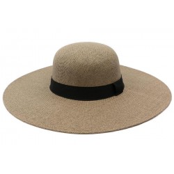 Chapeau de Paille Femme Taupe Clotilde ANCIENNES COLLECTIONS divers