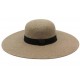 Chapeau de Paille Femme Taupe Clotilde ANCIENNES COLLECTIONS divers