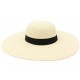 Chapeau de Paille Femme Beige Clotilde ANCIENNES COLLECTIONS divers