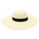 Chapeau de Paille Femme Beige Clotilde ANCIENNES COLLECTIONS divers