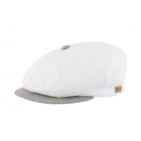 Casquette Gavroche Blanche Advancer polo Herman Headwear ANCIENNES COLLECTIONS divers