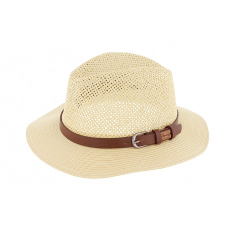 Chapeau paille Naturel Lloyd par Herman Headwear ANCIENNES COLLECTIONS divers