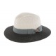 Chapeau paille Gris Chick par Herman Headwear ANCIENNES COLLECTIONS divers