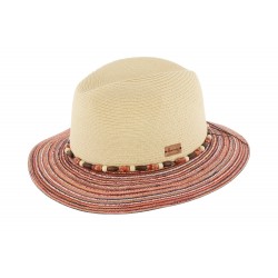 Chapeau paille Rose Dizzy par Herman Headwear ANCIENNES COLLECTIONS divers