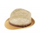 Chapeau paille Naturel Davis par Herman headwear ANCIENNES COLLECTIONS divers