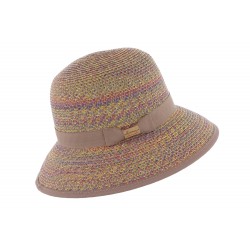 Chapeau paille Mauve Laura Herman Headwear ANCIENNES COLLECTIONS divers