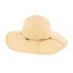 Chapeau paille Naturel mode Clara Herman Headwear ANCIENNES COLLECTIONS divers