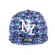 Snapback NY Bleu et Rose Vintage 70s ANCIENNES COLLECTIONS divers