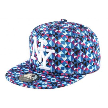 Snapback NY Bleu et Rose Vintage 70s ANCIENNES COLLECTIONS divers