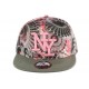 Snapback NY Grise et Rose PsyCircus ANCIENNES COLLECTIONS divers