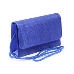 Pochette cérémonie Sally en sisal Bleu royal ANCIENNES COLLECTIONS divers