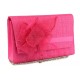 Pochette Mariage Rose Fuchsia en sisal Alexa ANCIENNES COLLECTIONS divers