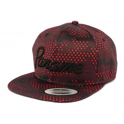 Snapback Noir et Rouge Paname ANCIENNES COLLECTIONS divers